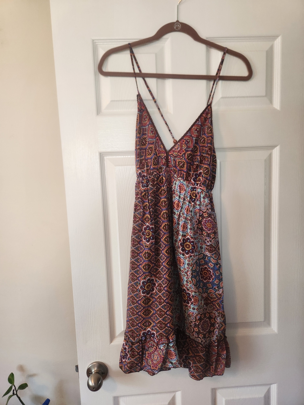 Urban Nomad Multicolor Paisley Midi Dress
